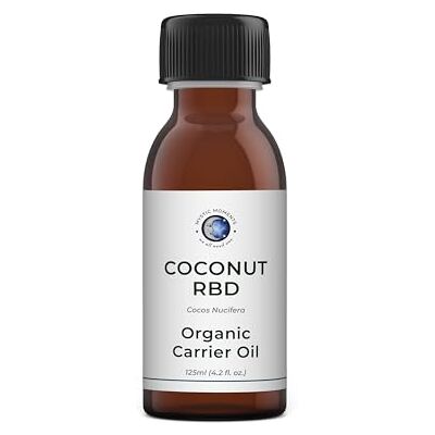 Mystic Moments Ekologisk kokosnöt RBD bärare olja 250 ml ren och naturlig olja perfekt för hår, ansikte, naglar, aromaterapi, massage och oljeutspädning vegansk GMO fri Mystic Moments Ekologisk kokosnöt RBD bärare olja 250 ml ren och naturlig olja perfekt för hår, ansikte, naglar, aromaterapi, massage och oljeutspädning vegansk GMO fri