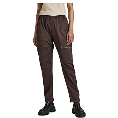 G-STAR RAW Cargo 3D pojkvän spårbyxa för kvinnor, brun (choklad C813-285), L G-STAR RAW Cargo 3D pojkvän spårbyxa för kvinnor, brun (choklad C813-285), L