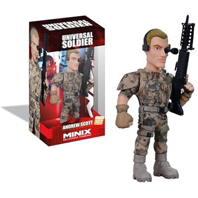 MINIX – Movies #157 – Universal Soldier – Andrew Scott – samlarfigur 12 cm MINIX – Movies #157 – Universal Soldier – Andrew Scott – samlarfigur 12 cm