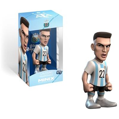 MINIX Fotbollstjärnor #177 AFA Argentina Lautaro Martinez 22 samlarfigur 12 cm MINIX Fotbollstjärnor #177 AFA Argentina Lautaro Martinez 22 samlarfigur 12 cm