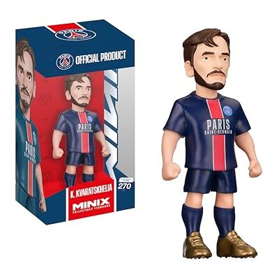 MINIX – fotbollsstjärnor #270 – PSG – Kvaratskhelia – samlarfigur 12 cm MINIX – fotbollsstjärnor #270 – PSG – Kvaratskhelia – samlarfigur 12 cm
