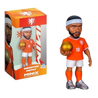 MINIX – Fotbollsstjärnor – världsmästerskap #127 – Nederländerna – Depay – samlarfigur 12 cm MINIX – Fotbollsstjärnor – världsmästerskap #127 – Nederländerna – Depay – samlarfigur 12 cm
