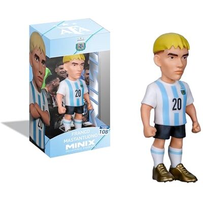 MINIX – Fotbollsstjärnor – världsmästerskap #108 – Argentina – Mastantuono – samlarfigur 12 cm MINIX – Fotbollsstjärnor – världsmästerskap #108 – Argentina – Mastantuono – samlarfigur 12 cm