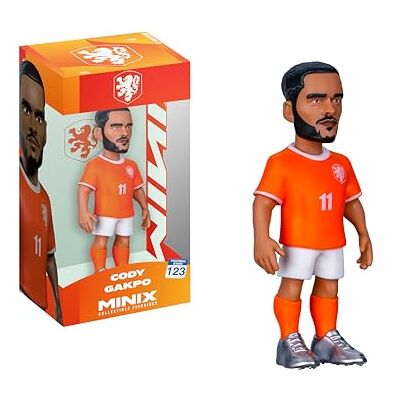 MINIX – Fotbollsstjärnor – världsmästerskap #123 – Nederländerna – Gakpo – samlarfigur 12 cm MINIX – Fotbollsstjärnor – världsmästerskap #123 – Nederländerna – Gakpo – samlarfigur 12 cm