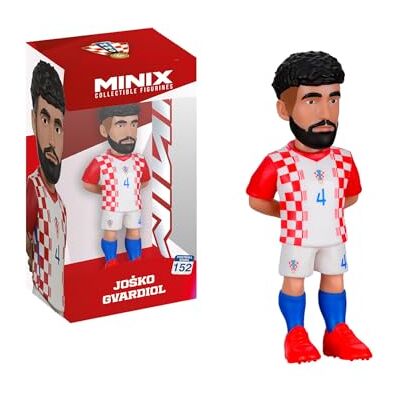 MINIX – Fotbollsstjärnor – världsmästerskap #152 – Kroatien – Gvardiol – samlarfigur 12 cm MINIX – Fotbollsstjärnor – världsmästerskap #152 – Kroatien – Gvardiol – samlarfigur 12 cm