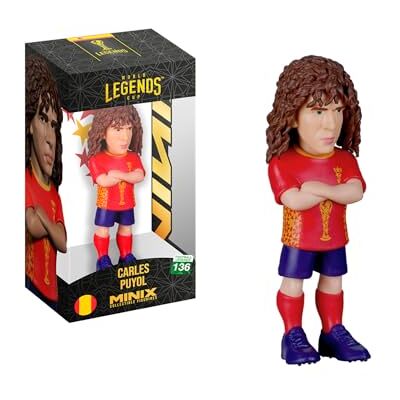 MINIX – Fotboll Legends – världsmästerskap av legender #136 – Spanien – Puyol – samlarfigur 12 cm MINIX – Fotboll Legends – världsmästerskap av legender #136 – Spanien – Puyol – samlarfigur 12 cm