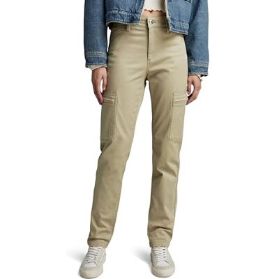G-STAR RAW Skinny cargobyxor för kvinnor, Grön (Lt Rock D22890-c105-3000), 27W / 34L G-STAR RAW Skinny cargobyxor för kvinnor, Grön (Lt Rock D22890-c105-3000), 27W / 34L