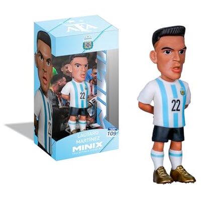 MINIX – Fotbollsstjärnor – världsmästerskap #109 – Argentina – Lautaro Martinez – samlarfigur 12 cm MINIX – Fotbollsstjärnor – världsmästerskap #109 – Argentina – Lautaro Martinez – samlarfigur 12 cm
