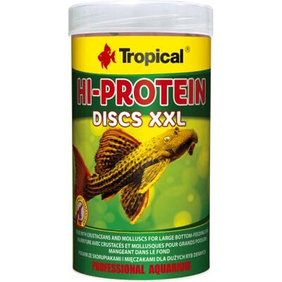 Tropical Hi-Protein Discs XXL Fiskfoder, 100 g Tropical Hi-Protein Discs XXL Fiskfoder, 100 g