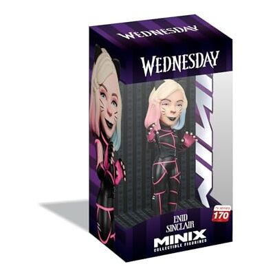 MINIX TV-serien #170 Wednesday kattän samlarfigur 12 cm MINIX TV-serien #170 Wednesday kattän samlarfigur 12 cm