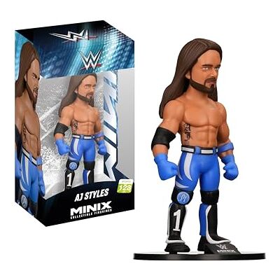 MINIX – Sports #123 – WWE – AJ stilar – samlarfigur 12 cm MINIX – Sports #123 – WWE – AJ stilar – samlarfigur 12 cm