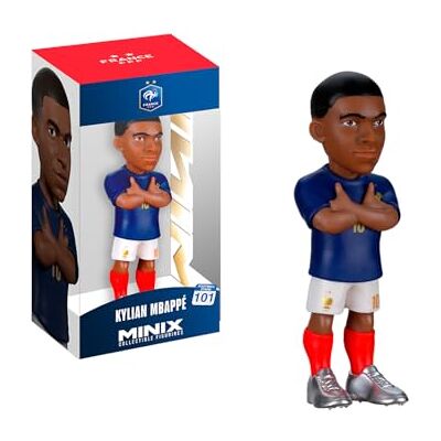 MINIX – Fotbollsstjärnor – världsmästerskap #101 – Frankrike – Mbappé – samlarfigur 12 cm MINIX – Fotbollsstjärnor – världsmästerskap #101 – Frankrike – Mbappé – samlarfigur 12 cm