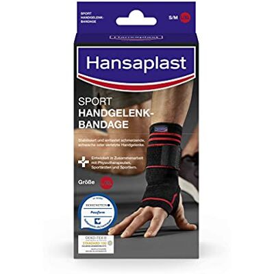 Beiersdorf HANSAPLAST Sport handledsband storlek L/XL Beiersdorf HANSAPLAST Sport handledsband storlek L/XL
