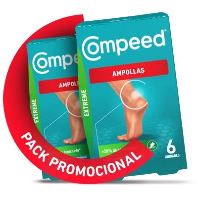 Compeed Extreme ampuller, vadderat gnidningsskydd, 2 x 6-pack Compeed Extreme ampuller, vadderat gnidningsskydd, 2 x 6-pack