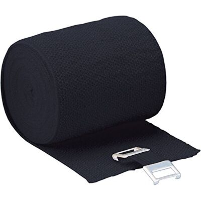 Höga Lastic-färg svart 4 cm x 5 m sträckt, permanent elastiskt idealiskt binde, 2-pack (2 x 1 stycken) Höga Lastic-färg svart 4 cm x 5 m sträckt, permanent elastiskt idealiskt binde, 2-pack (2 x 1 stycken)