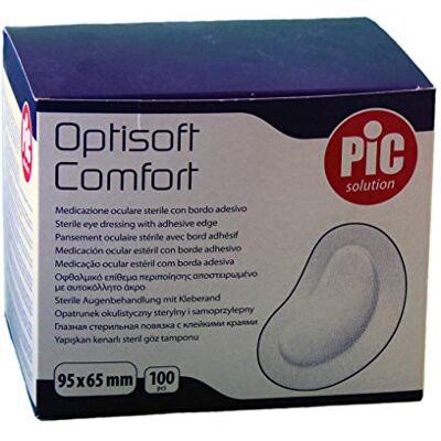 Pic Solution Sterila Ogonkompresser med Självhäftande Kant 100-Bitar Pic Solution Sterila Ogonkompresser med Självhäftande Kant 100-Bitar