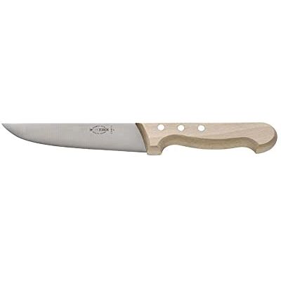 Dick F. gummikniv (blad: 15 cm, rak rygg; trähandtag; kolstål) 60348150 Dick F. gummikniv (blad: 15 cm, rak rygg; trähandtag; kolstål) 60348150