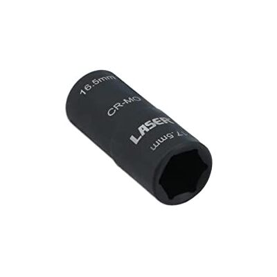 Laser verktyg 8213 dubbelavslutad skadad hjulmutteruttag 16,5 x 17,5 mm Laser verktyg 8213 dubbelavslutad skadad hjulmutteruttag 16,5 x 17,5 mm