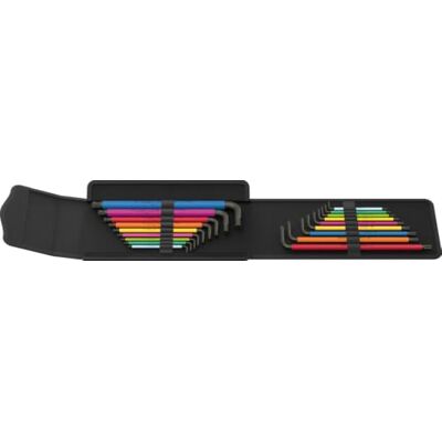 Wera Big Pack Multicolour L-nyckel insex (metriska mått) / TORX® Sats 1, 19 delar Wera Big Pack Multicolour L-nyckel insex (metriska mått) / TORX® Sats 1, 19 delar