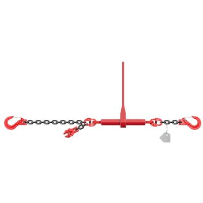 Dolezych spännkedja PowerLash L-150, 2200 daN, 1 del, med gaffelhuvud, 2 m längd, kedja 6–8 Dolezych spännkedja PowerLash L-150, 2200 daN, 1 del, med gaffelhuvud, 2 m längd, kedja 6–8