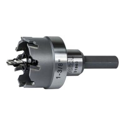 KLEIN TOOLS Karbidhålskärare, 1-3/8-tums Klein Verktyg 31860, Grå KLEIN TOOLS Karbidhålskärare, 1-3/8-tums Klein Verktyg 31860, Grå