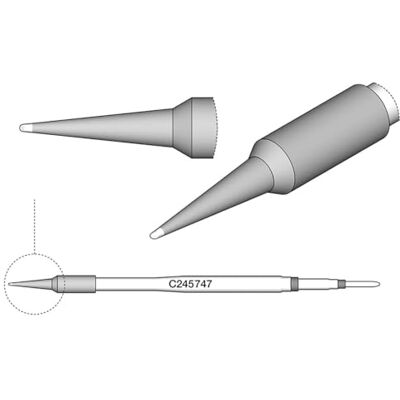 JBC C245747 Special Soldering Tips for T245 JBC C245747 Special Soldering Tips for T245