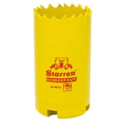 Starrett BI Metall Deepcut hålsågar, 35 mm, DCH0138 Starrett BI Metall Deepcut hålsågar, 35 mm, DCH0138