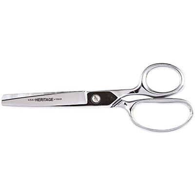 KLEIN TOOLS 108XB Scissors, Made in USA, Straight Trimmers with Extra Blunt Tips for Almost Any Fabric, 7-3/4-Inch KLEIN TOOLS 108XB Scissors, Made in USA, Straight Trimmers with Extra Blunt Tips for Almost Any Fabric, 7-3/4-Inch