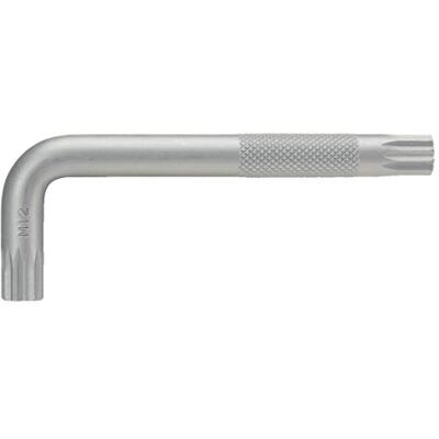KS TOOLS 151.4104 XZN-vinkelstiftnyckel, kort, M8 KS TOOLS 151.4104 XZN-vinkelstiftnyckel, kort, M8