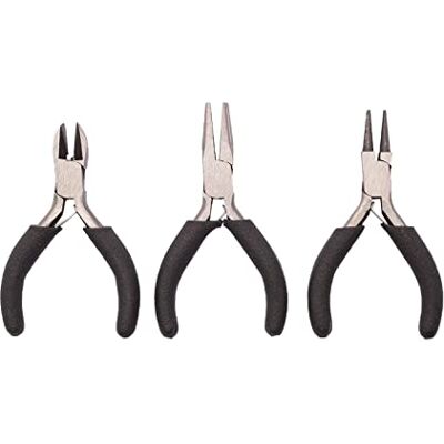 Creative smycken tänger set 3 st, 10 x 4,5 x 1 cm Creative smycken tänger set 3 st, 10 x 4,5 x 1 cm