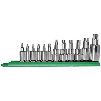 Mayhew Tools 16013 Torx Socket Bit Set, Chrome Plated, 12-Piece Mayhew Tools 16013 Torx Socket Bit Set, Chrome Plated, 12-Piece