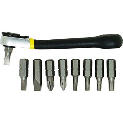 General Tools Allmänna verktyg nio delar spärrhake offset skruvmejsel set (80075) General Tools Allmänna verktyg nio delar spärrhake offset skruvmejsel set (80075)