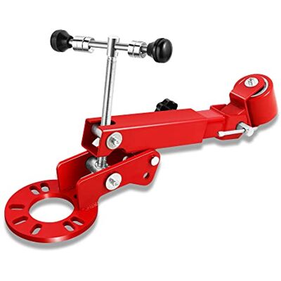 DNA MOTORING TOOLS-00250 Fender Roller Reforming Extending Tool Heavy Duty Wheel Arch Roller Flaring Former for Automobile Maintenance, Red DNA MOTORING TOOLS-00250 Fender Roller Reforming Extending Tool Heavy Duty Wheel Arch Roller Flaring Former for Automobile Maintenance, Red