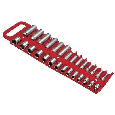 Lisle 40200 Red 3/8" Magnetic Socket Holder Lisle 40200 Red 3/8" Magnetic Socket Holder