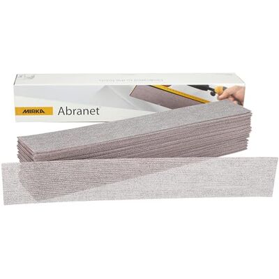 Mirka Abranet Slipband 70x420 mm P80 50 st Kardborre Abrasiv Mirka Abranet Slipband 70x420 mm P80 50 st Kardborre Abrasiv