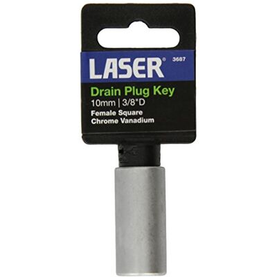 Laser – 3687 avtappningsskruv Key – innerskärm 10 mm Laser – 3687 avtappningsskruv Key – innerskärm 10 mm