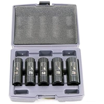 Ingersoll Rand Metrisk Slaghylssats 1/2" 5-pack CR-MO Stål För Högt Vridmoment Inklusive Förvaring Ingersoll Rand Metrisk Slaghylssats 1/2" 5-pack CR-MO Stål För Högt Vridmoment Inklusive Förvaring