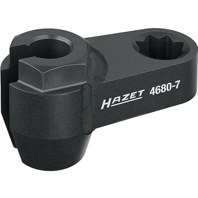 Hazet 4680-7 avgasssondsinsats, 1/2 tum dubbel fyrkantig drift, 14 mm nyckelbredd, för avgastemperatursensorer, lämplig för NISSAN, RENAULT, BMW, FORD, Opel Hazet 4680-7 avgasssondsinsats, 1/2 tum dubbel fyrkantig drift, 14 mm nyckelbredd, för avgastemperatursensorer, lämplig för NISSAN, RENAULT, BMW, FORD, Opel