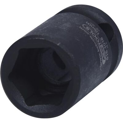 KS TOOLS 515.1016-E 1/2” sexkant-krafthylsa, kort 16mm på hängare KS TOOLS 515.1016-E 1/2” sexkant-krafthylsa, kort 16mm på hängare