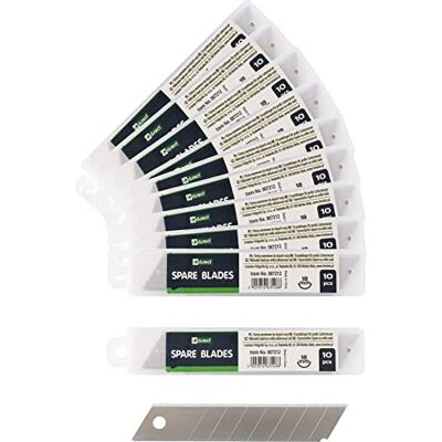 D.RECT AVR skärblad 18 mm set med 100 refill för skärare D.RECT AVR skärblad 18 mm set med 100 refill för skärare