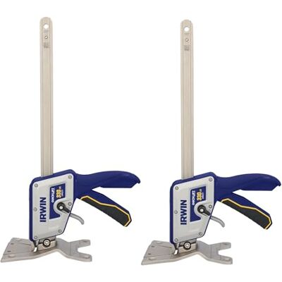 Irwin Quick-Lift Construction Jacks, handlyftsuttag, multifunktionell, lyft upp till 10 tum och lyftkapacitet 150 kg, paket med 2 (IRHT83100-2) Irwin Quick-Lift Construction Jacks, handlyftsuttag, multifunktionell, lyft upp till 10 tum och lyftkapacitet 150 kg, paket med 2 (IRHT83100-2)