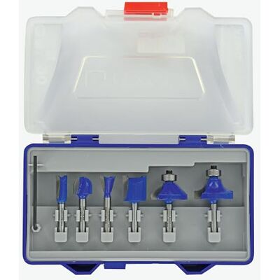 Myers-set med 6 olika fräsar - 6mm skaft Myers-set med 6 olika fräsar - 6mm skaft