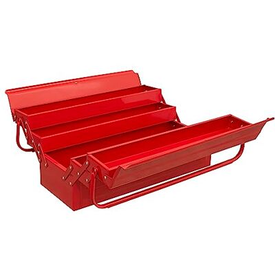 Sealey AP521 4 fack konsol verktygslåda, 530 mm, röd Sealey AP521 4 fack konsol verktygslåda, 530 mm, röd