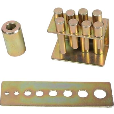 KS TOOLS 160.1165 performance tryckdorn-set för hydraulisk verkstadspress, 8 delar KS TOOLS 160.1165 performance tryckdorn-set för hydraulisk verkstadspress, 8 delar