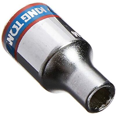 king tony 233004M 6/12-punkts uttag, 4 mm, 1/4 tum king tony 233004M 6/12-punkts uttag, 4 mm, 1/4 tum