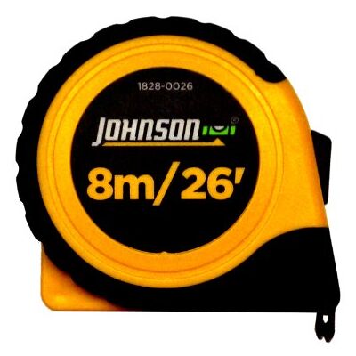 Johnson Level & Tool 1828-0026 Måttband Metrisk, 60 meter Johnson Level & Tool 1828-0026 Måttband Metrisk, 60 meter