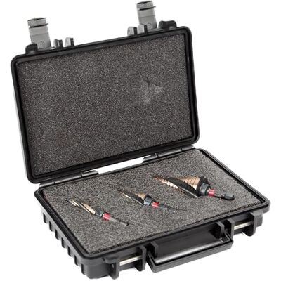 C.K Tools Vorteck HSS koboltstegborrssats, 3-delad 4–32 mm, 5% koboltsnabbstål, snabblås, sexkantsskaft för rostfritt stål och plåt, metallborrsats, elhantverk, proffs, T3016 SET C.K Tools Vorteck HSS koboltstegborrssats, 3-delad 4–32 mm, 5% koboltsnabbstål, snabblås, sexkantsskaft för rostfritt stål och plåt, metallborrsats, elhantverk, proffs, T3016 SET