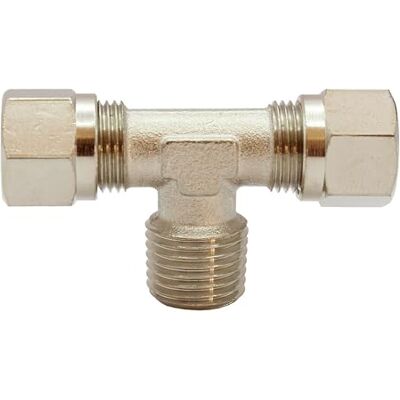RIEGLER 112035-N 120 T-skruvdragning, R 3/8 a., rör-ytterdiameter 10 mm, MS verna, 1 st. RIEGLER 112035-N 120 T-skruvdragning, R 3/8 a., rör-ytterdiameter 10 mm, MS verna, 1 st.