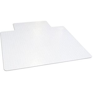 DIMEX Matta till kontorsstol, låg lugg matta med läpp, 114 x 135 x 0,3 cm DIMEX Matta till kontorsstol, låg lugg matta med läpp, 114 x 135 x 0,3 cm
