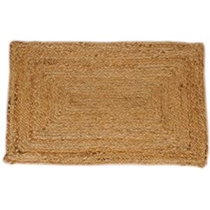 Atout Ciel Rektangulär matta i naturlig flätad jute 60 x 90 cm Atout Ciel Rektangulär matta i naturlig flätad jute 60 x 90 cm